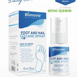 Bionovia Ayak Kokusu Giderici Ayak Bakım Spreyi - 60 ml